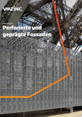 Perforierte and geprägte Fassaden